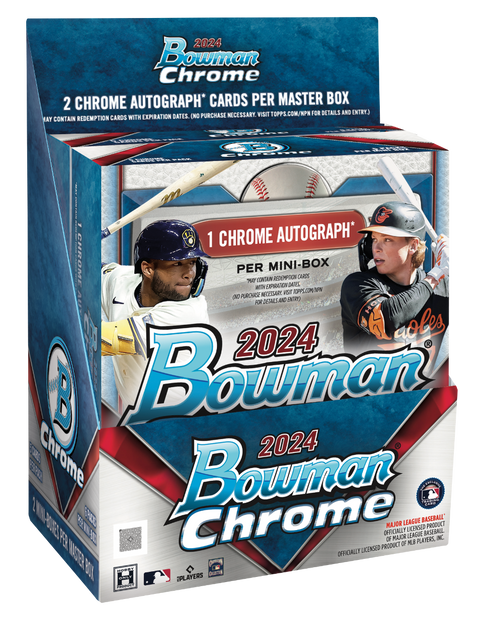 2024 MLB BOWMAN CHROME HOBBY BOX