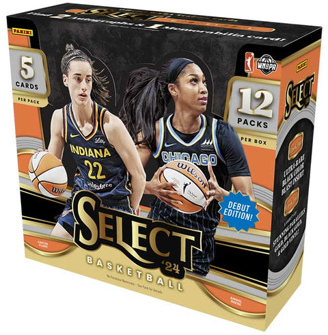 WNBA 2024 PANINI SELECT HOBBY 1 BOX RANDOM TEAMS 