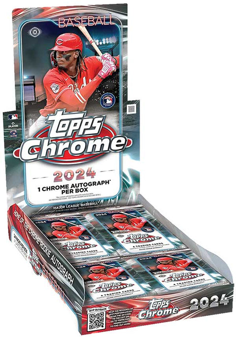 2024 MLB TOPPS CHROME HOBBY BOX