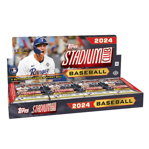 MLB 2024 TOPPS STADIUM CLUB HOBBY 8 BOX [1/2 CASE] PICK YOUR TEAM 