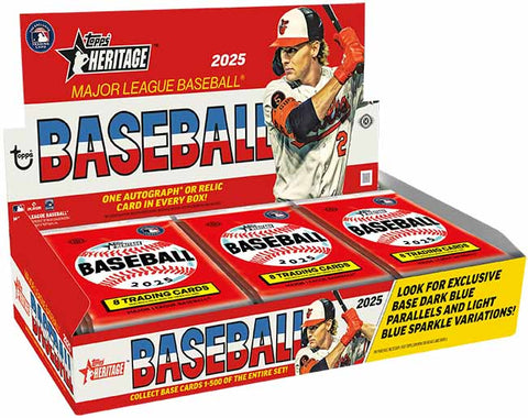 2025 MLB TOPPS HERITAGE HOBBY