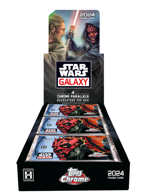 2024 STAR WARS TOPPS CHROME GALAXY HOBBY BOX