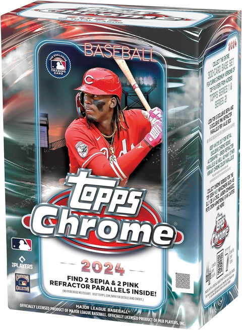 2024 MLB TOPPS CHROME BLASTER BOX