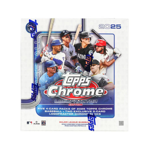 MLB 2025 TOPPS CHROME LOGOFRACTOR [8 BOX] PYT 