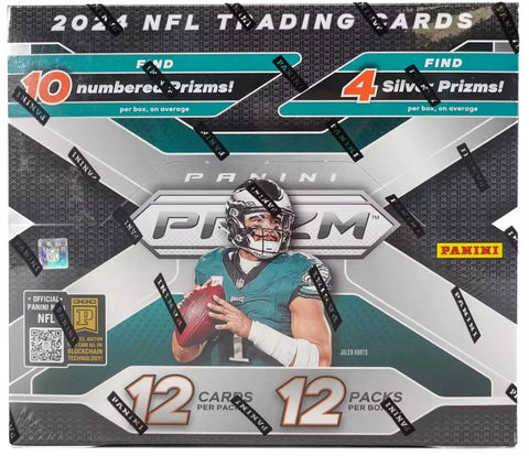 NFL 2024 PANINI PRIZM HOBBY + NO HUDDLE 2 BOX PICK YOUR TEAM 