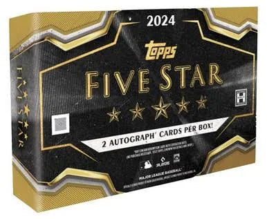 2024 TOPPS FIVE STAR HOBBY BOX